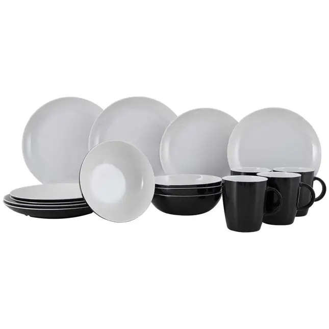 Solid Line Servies Wit 16-Delig