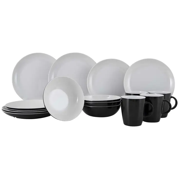 Solid Line Servies Wit 16-Delig