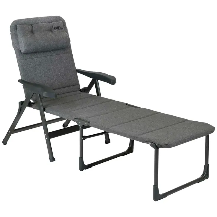 Crespo Ligstoel AP/733 Tex-Supreme Grijs