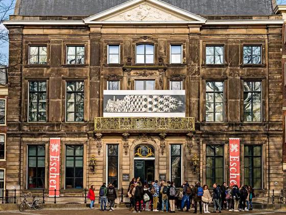 Impressie van Escher in Het Paleis