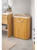 Wasmand Bamboe Opvouwbaar 60L