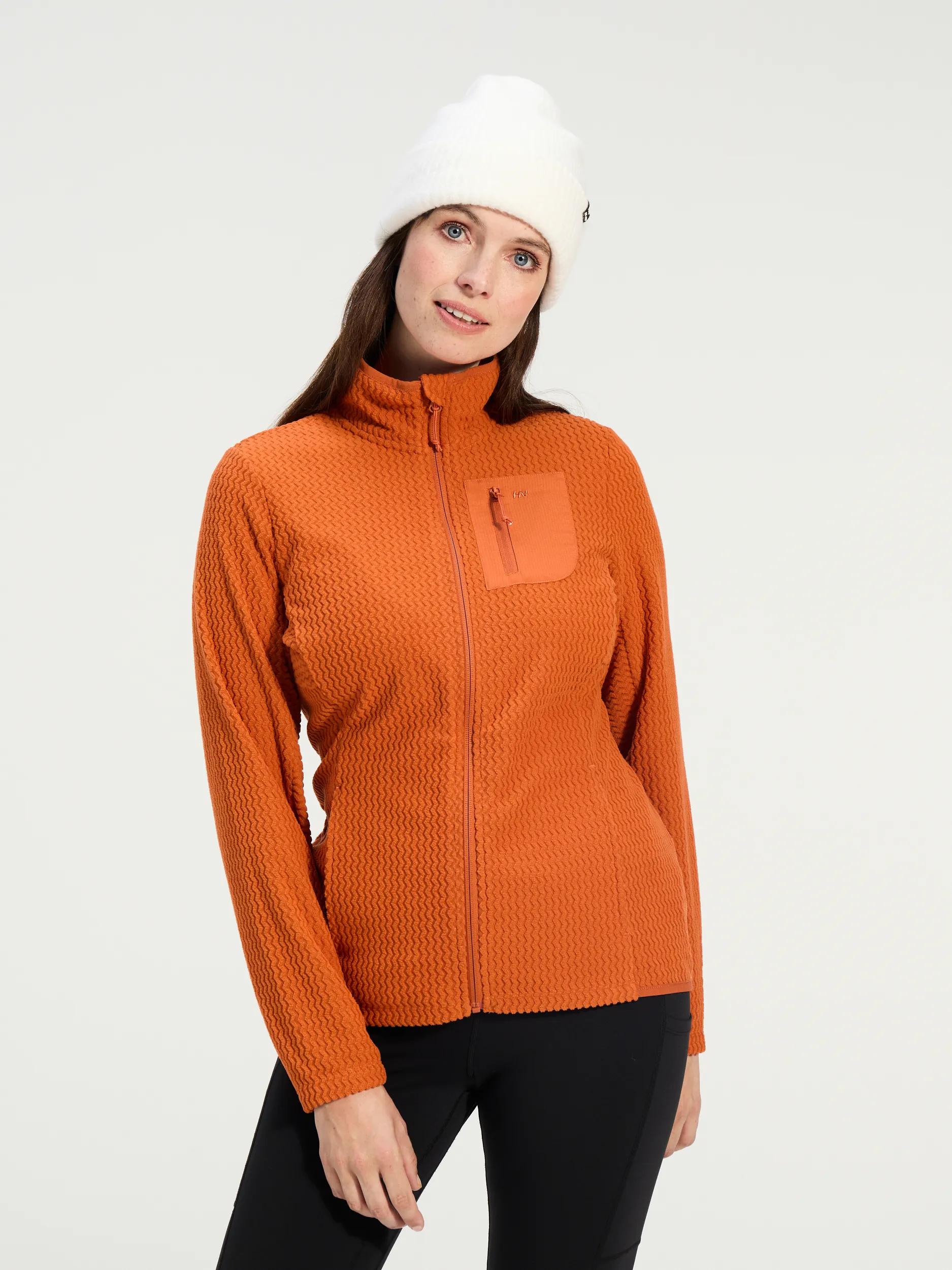 ANWB  Quend  Fleecevest dames  Human Nature  Oranje   4XL main product image