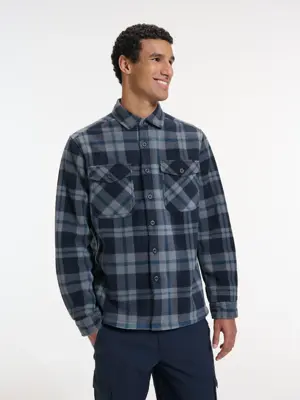 Olev - Gevoerd overshirt heren - Human Nature