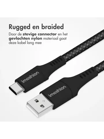 Magnetische kabel USB-C to USB-A