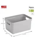 Sigma home - Opbergbox - 5L - 6-delig
