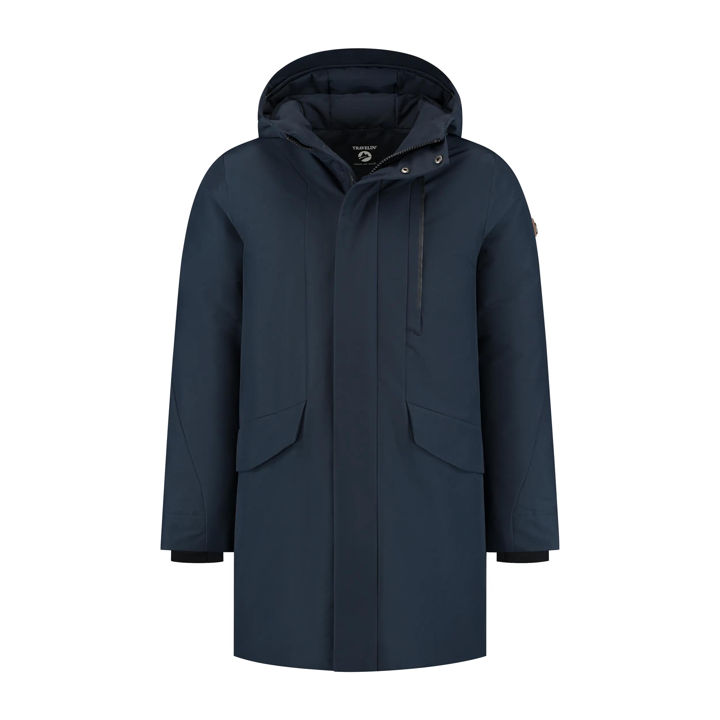 Travelin' Asger  Heren parka  Navy