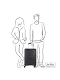 Hedgren Comby koffer / 74 L