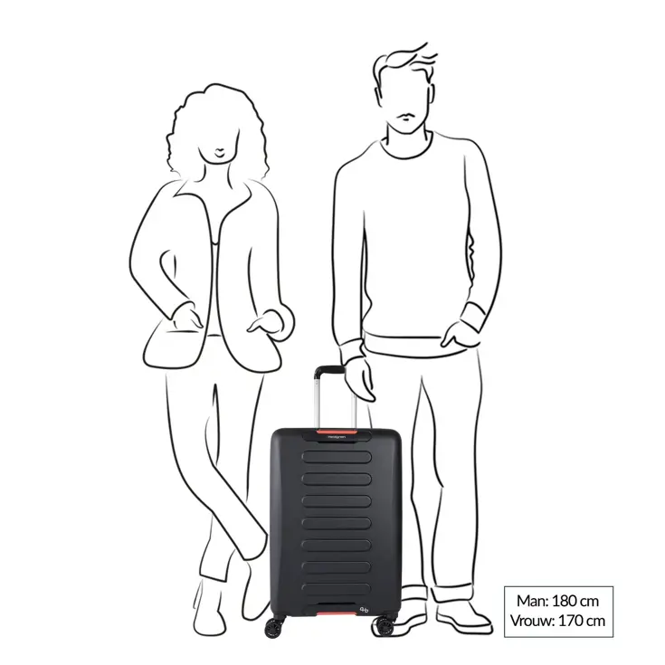 Hedgren Comby koffer / 74 L