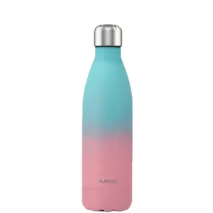 FLASKE 750 ml  RVS Drinkfles
