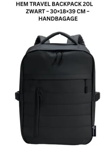 Rugzak 20L - handbagage geschikt