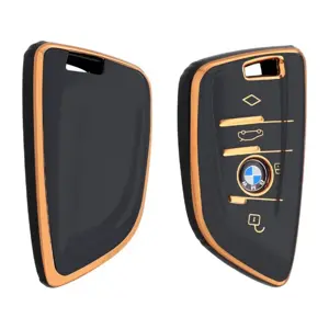 Dutch Shield Sleutelhoesje  BMW goud B4a