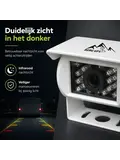 Full HD achteruitrijcamera voor campers