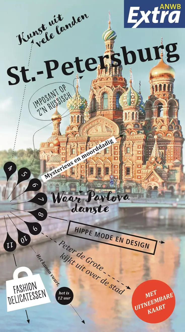 ANWB Extra reisgids Sint-Petersburg