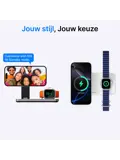 Wireless W3 - Draadloze oplader 3-in-1 15W