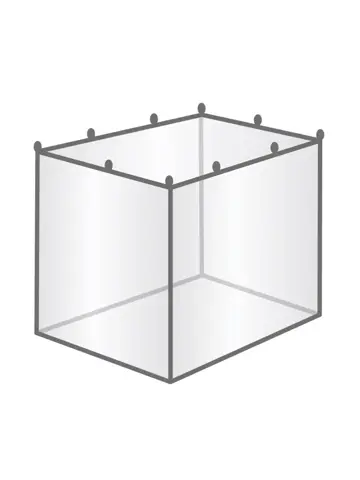 Geïmpregneerde Klamboe Tropenproof 2 pers.