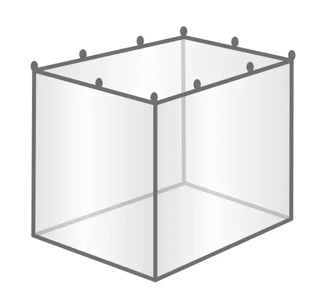 Geïmpregneerde Klamboe Tropenproof 2 pers.