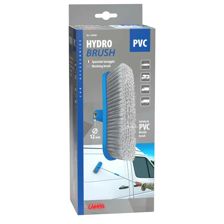 Wasborstel met PVC-borstelharen