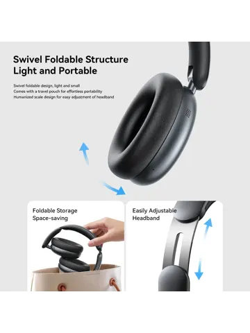 ANC Bluetooth Koptelefoon - Joyroom