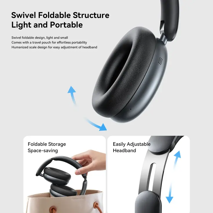 ANC Bluetooth Koptelefoon - Joyroom