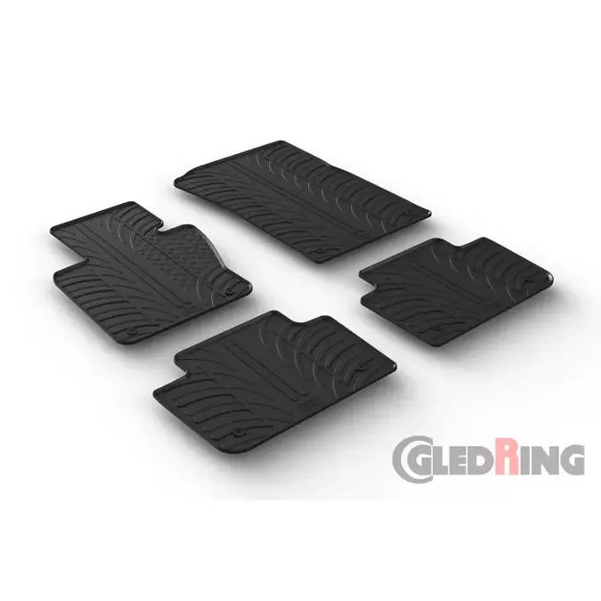 BMW X3 2004-2010 - Rubbermatten - Gledring