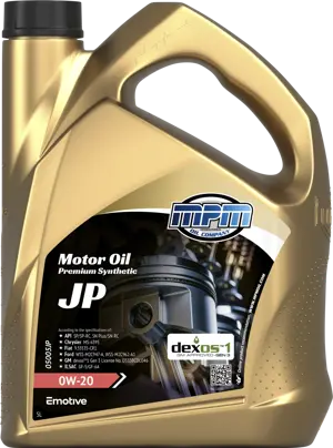 motorolie 0w20 jp premium synthetic | 5 liter