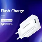 USB-A/USB-C Oplader - 1m - Zwart - USAMS