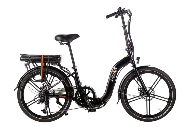 Lacros Ambling A400XL zwart opvouwbare e-bike