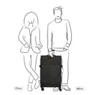 Travelite Briize 4W Trolley L black |86 L