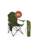 Campingstoelen - Opvouwbaar - 2-Pack - 160KG