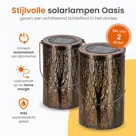 Goliving Solar Tafellamp Oasis – 2st. - 20cm