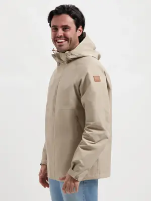 Sid Heren - Hardshell Jas - Waterdicht - Taupe
