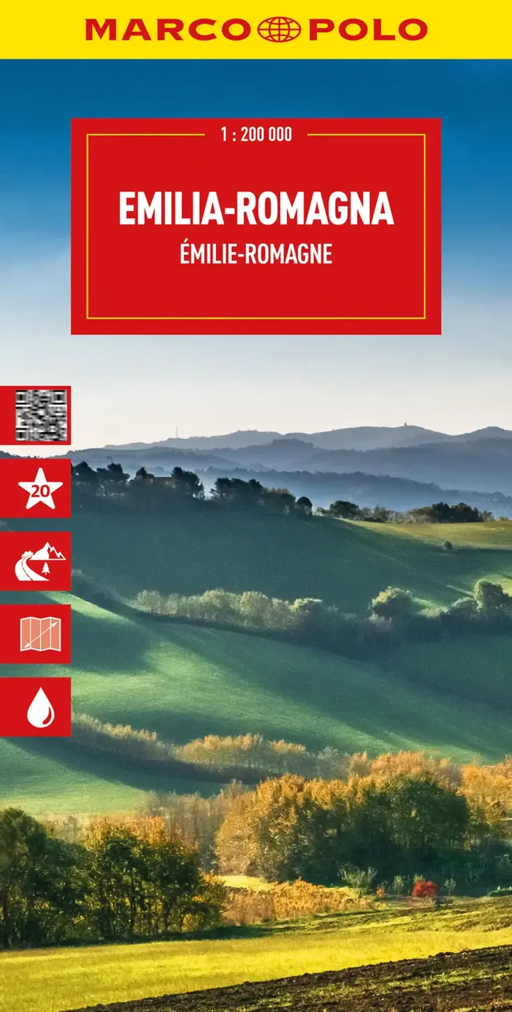 Wegenkaart 06 Emilia-Romagna