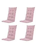 Rae - Kussen hoge rug - Set van 4