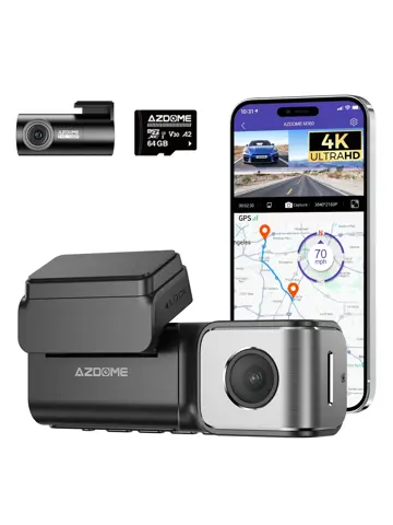M360 2CH 4K Wifi GPS 64gb dashcam