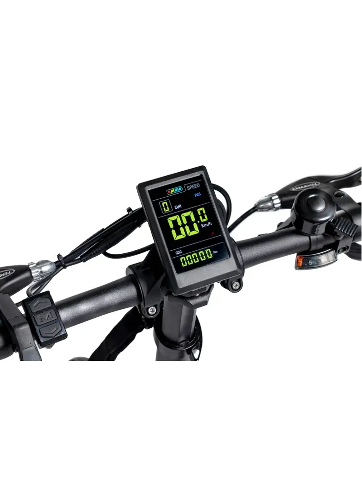 Lacros TX Carbon zwart opvouwbare e-bike