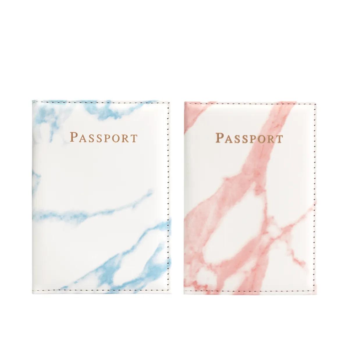 Thousandtravelmiles  Paspoort hoes  2 stuks  Blauw & Rood  Blauw main product image