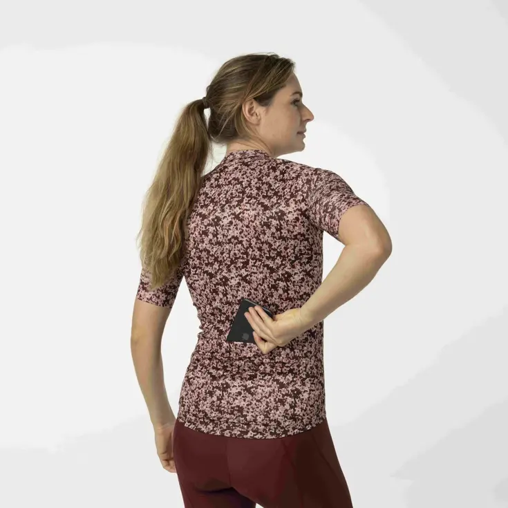 Mini Flower Fietsshirt Essential Dames