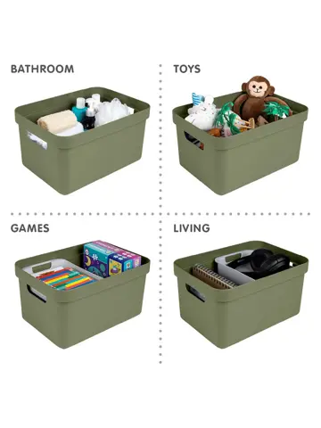 Sigma home - Opbergbox - 13L - 6-delig