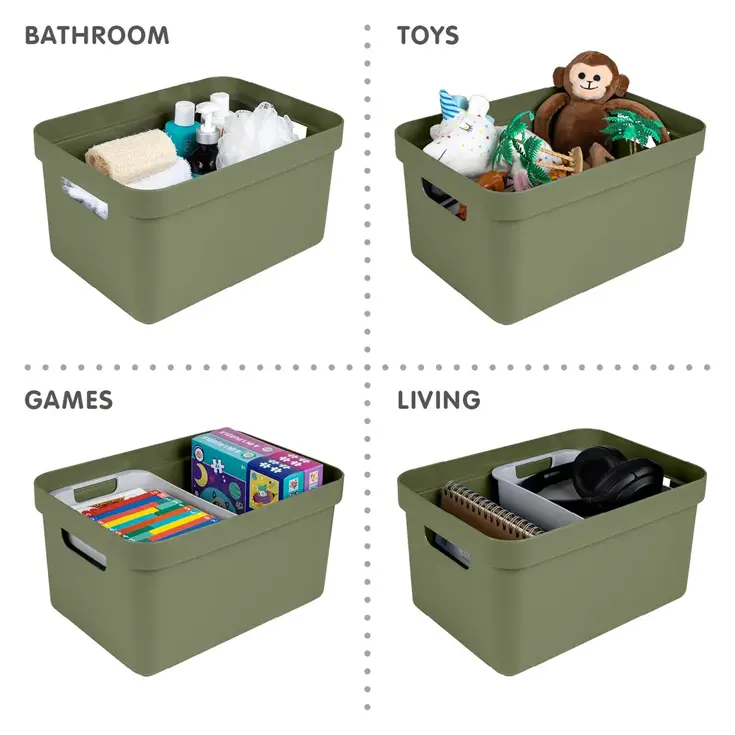 Sigma home - Opbergbox - 13L - 6-delig