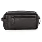 Pecos - Leren toilettas - 4 insteekvakken