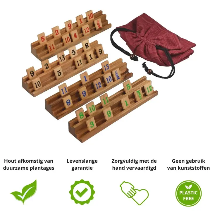 Rummikub – Houten Cijferspel