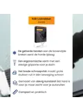 IJskrabber Auto met IJsbreker - Zwart