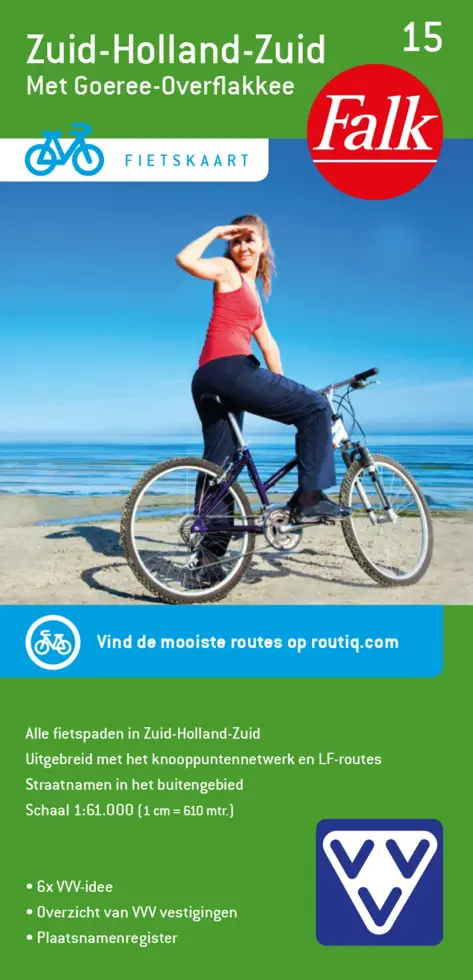 VVV Fietskaart 15 Zuid-Holland Zuid