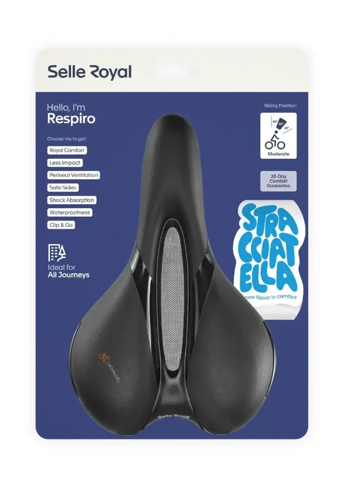 Fietszadel Respiro Moderate
