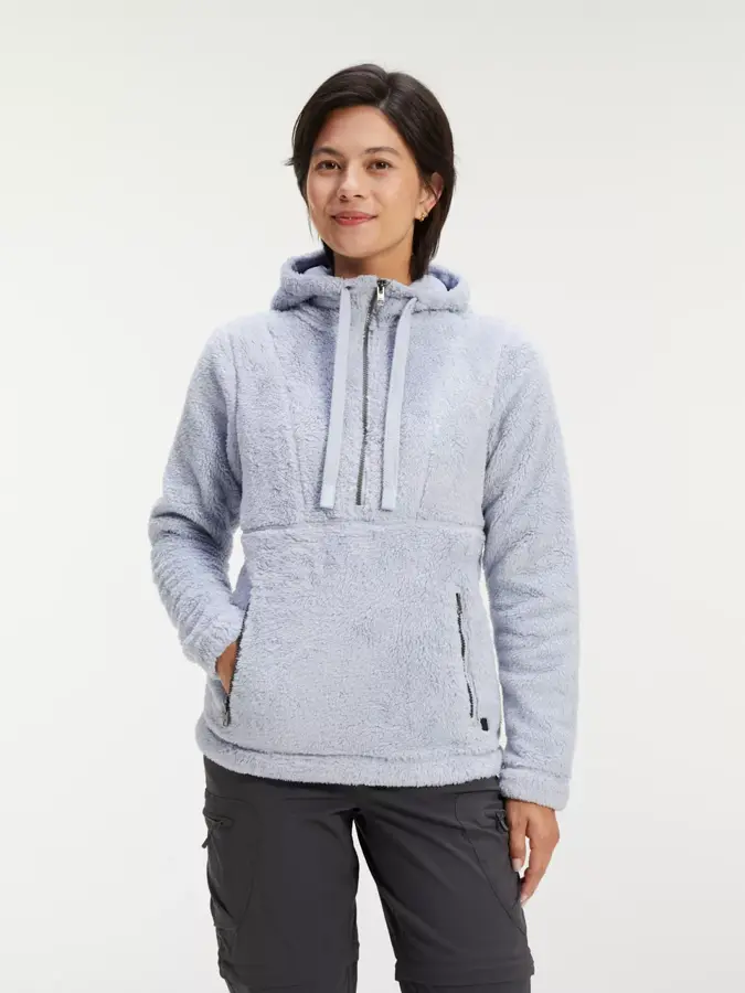 Noamy – Fleecehoodie dames – Human Nature