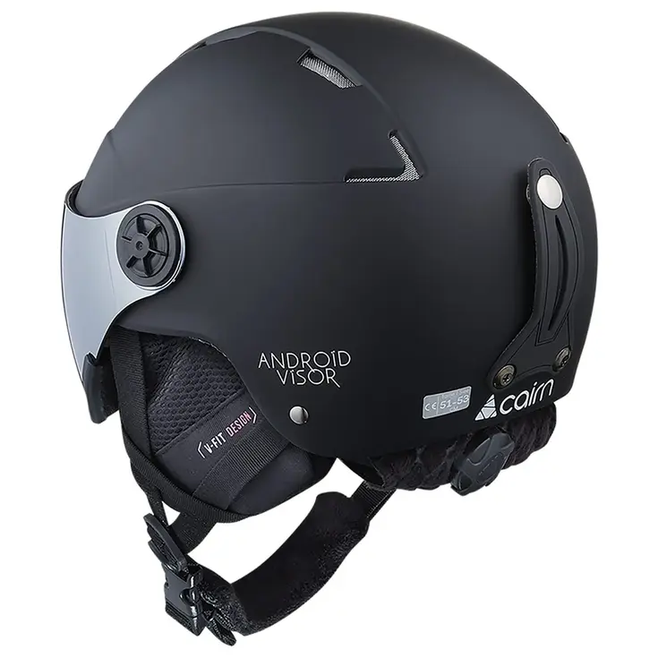 Android J - Kinder Skihelm met Vizier