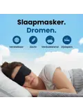 Slaapmasker Katoen - Zwart