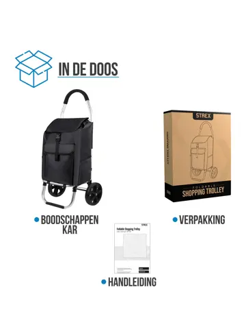 Boodschappentrolley - Opvouwbaar
