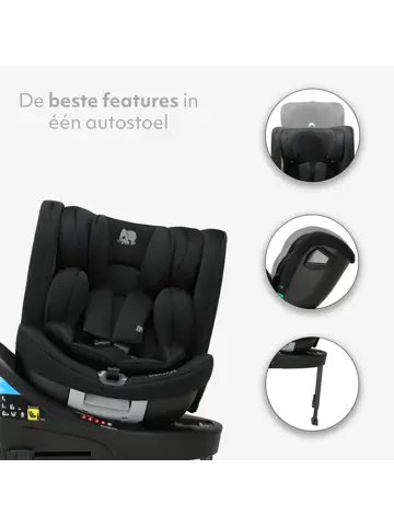 Chase Luxe i-Size Autostoel - Isofix + steunpoot