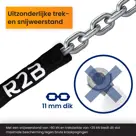 ART4 Kettingslot - 120 cm - Scooter en Motorslot